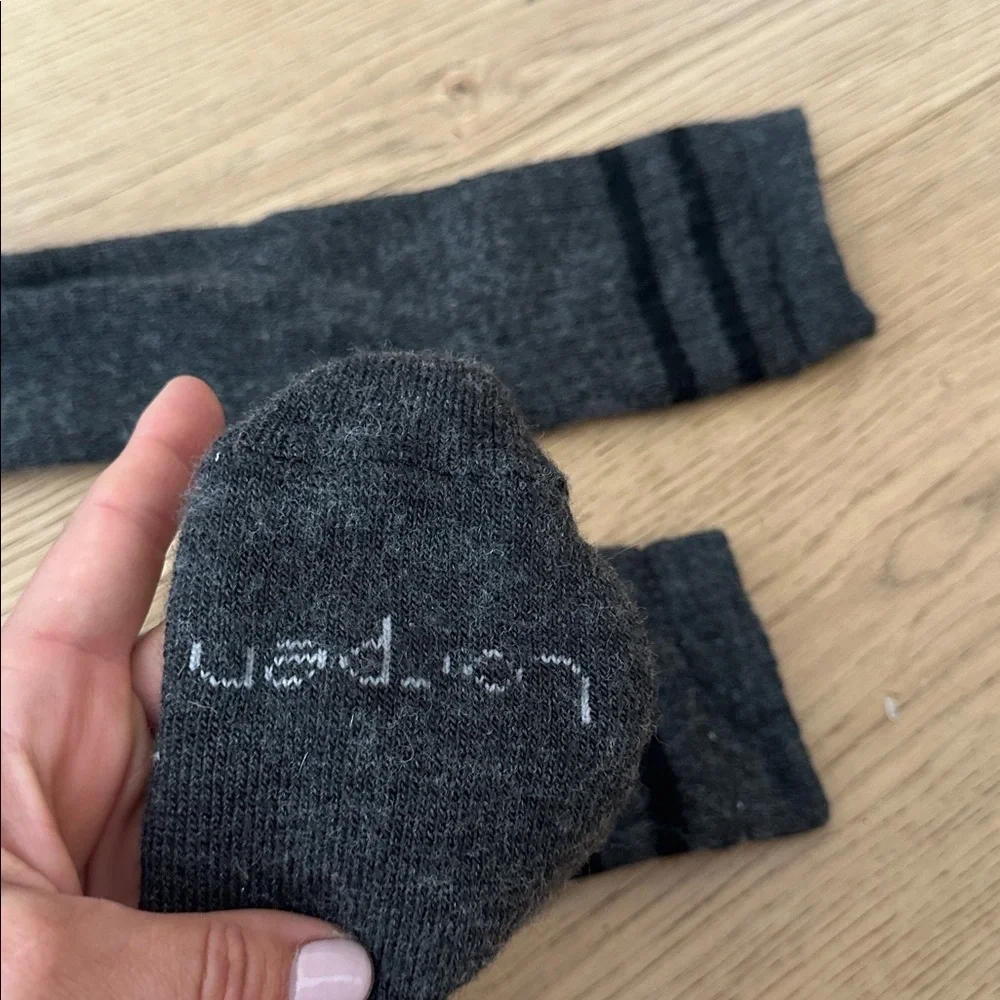 Lorpen Men's Gray Wool Socks S